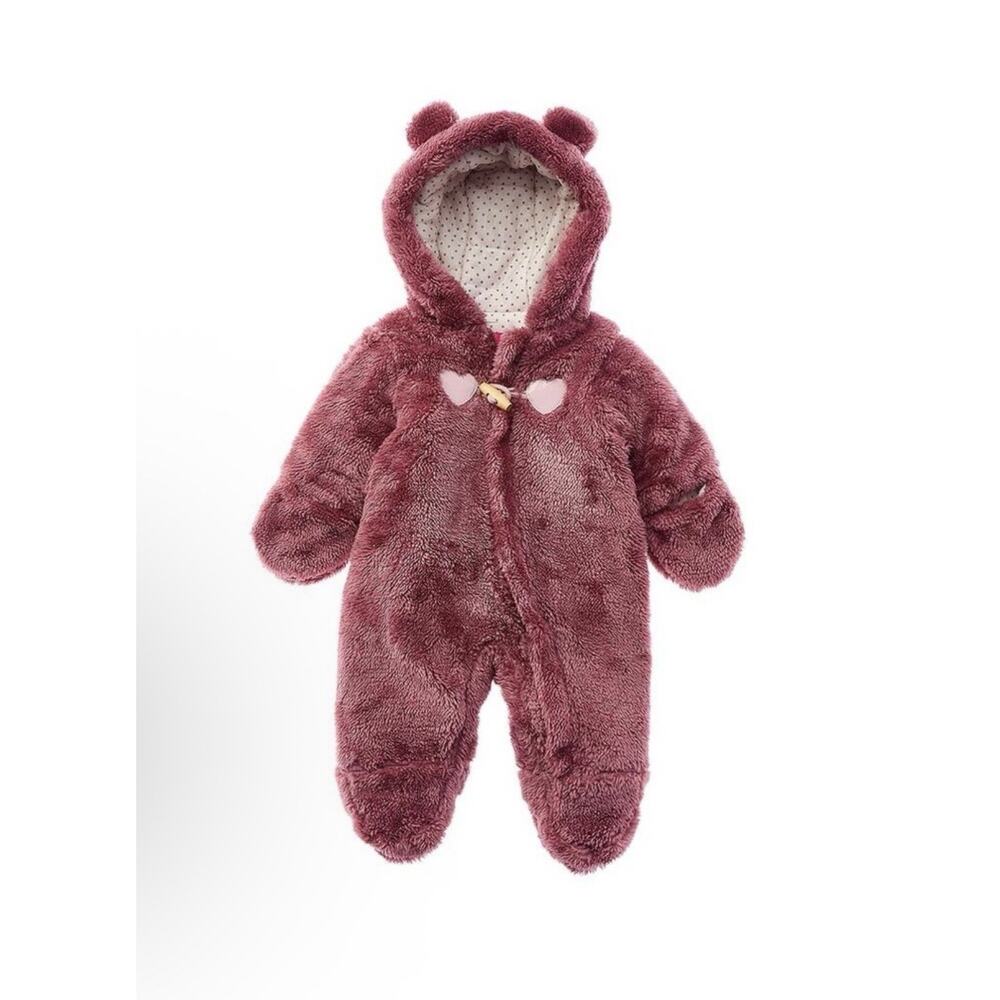 NWT WIPPETTE Plush Hooded Pram 3 - 6 Months
